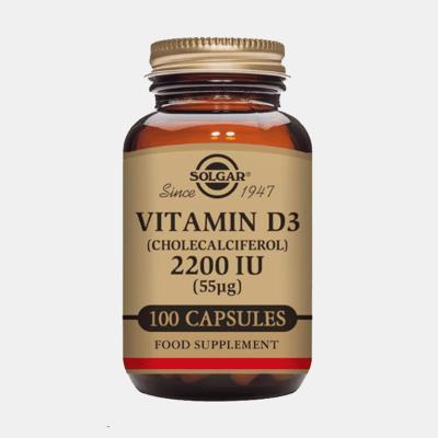 VITAMINA D3 2200IU 100 CAPSULAS