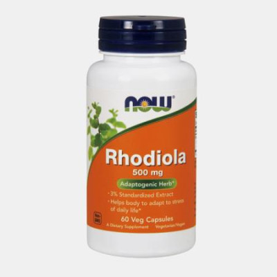 RHODIOLA 500mg 60 CAPSULAS NOW