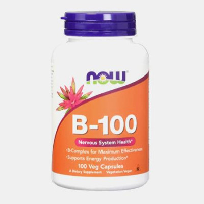 B-100 100 CAPSULAS NOW