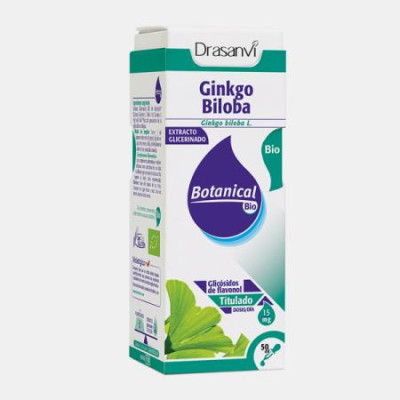 EXTRATO GLICERINADO GINKGO BILOBA BIO 50ml